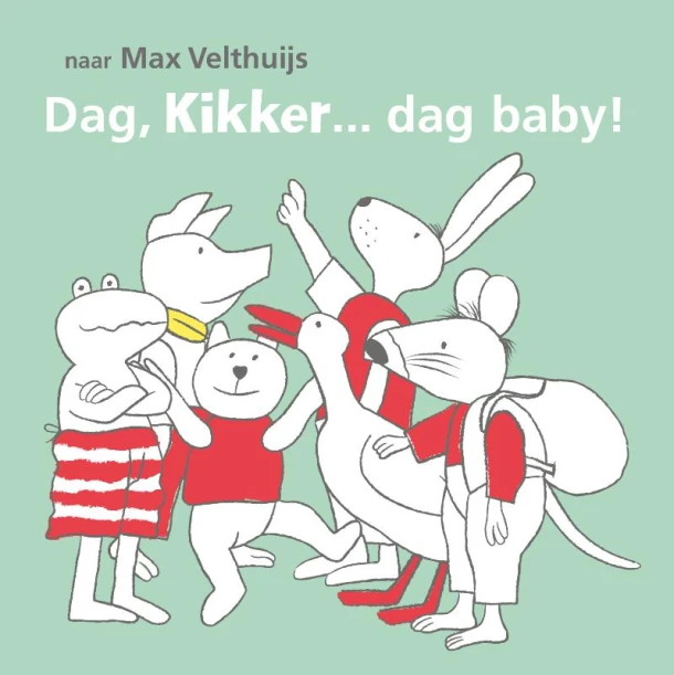 Dag, Kikker... dag baby! – Max Velthuijs – boek cover