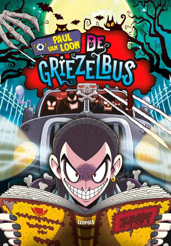 De Griezelbus – Paul van Loon – boek cover