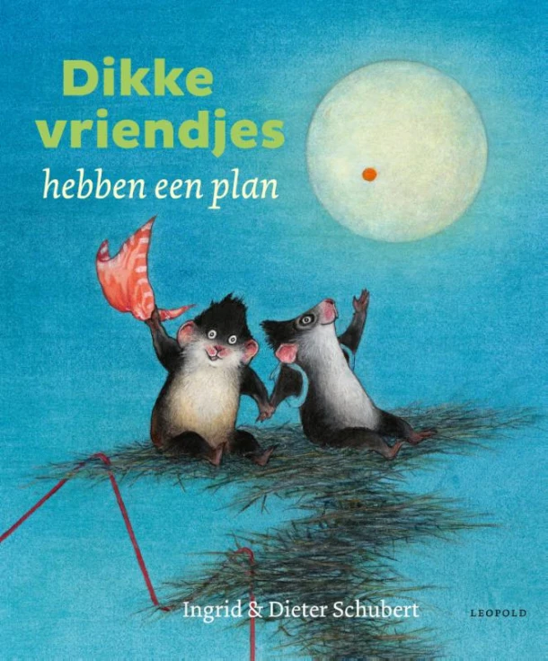 Dikke vriendjes hebben een plan – Ingrid Schubert – boek cover