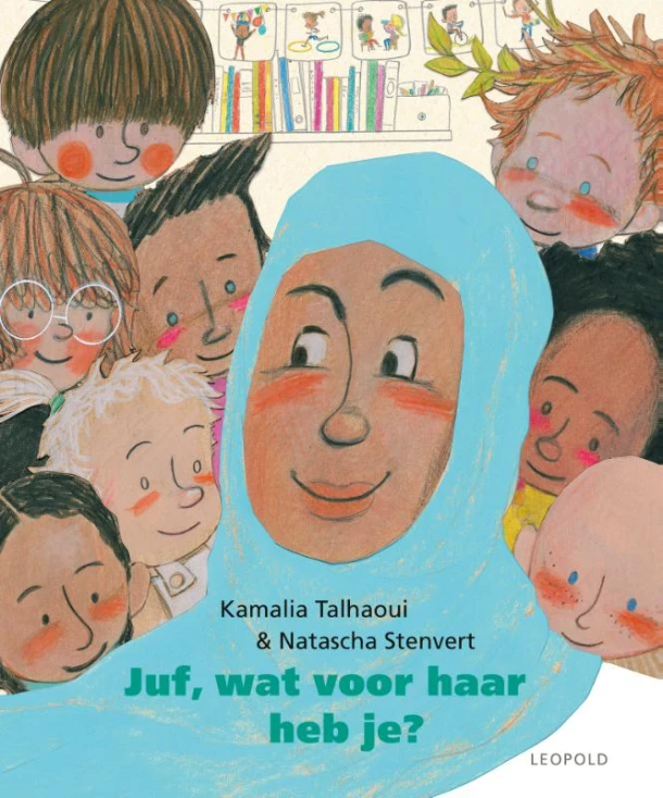 Juf, wat voor haar heb je? – Kamalia Talhaoui – boek cover
