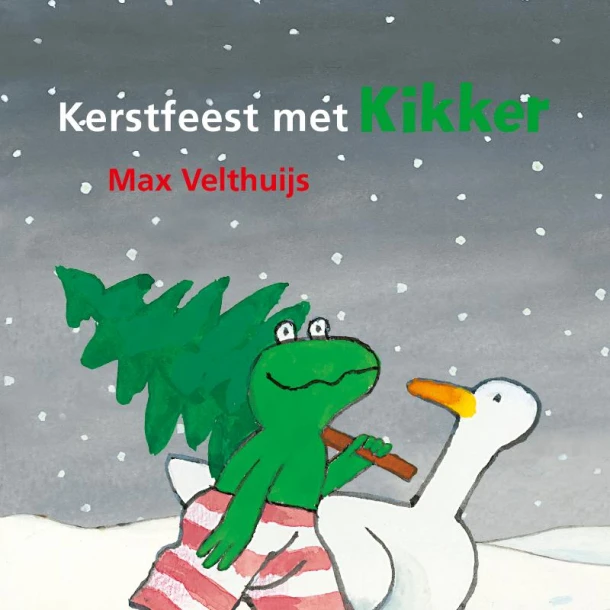 Kerstfeest met Kikker – Max Velthuijs – boek cover