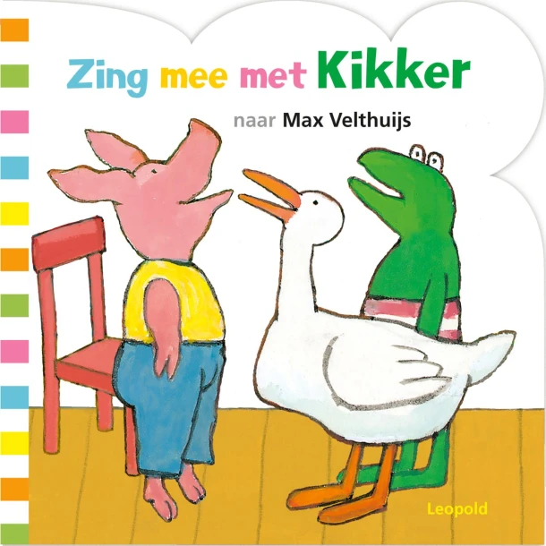 Zing mee met Kikker – Max Velthuijs – boek cover