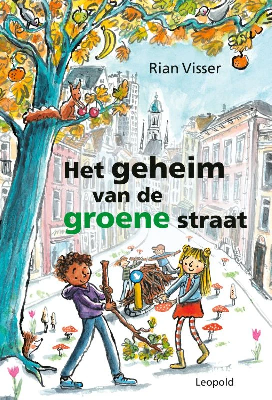 Het geheim van de groene straat – Rian Visser – boek cover