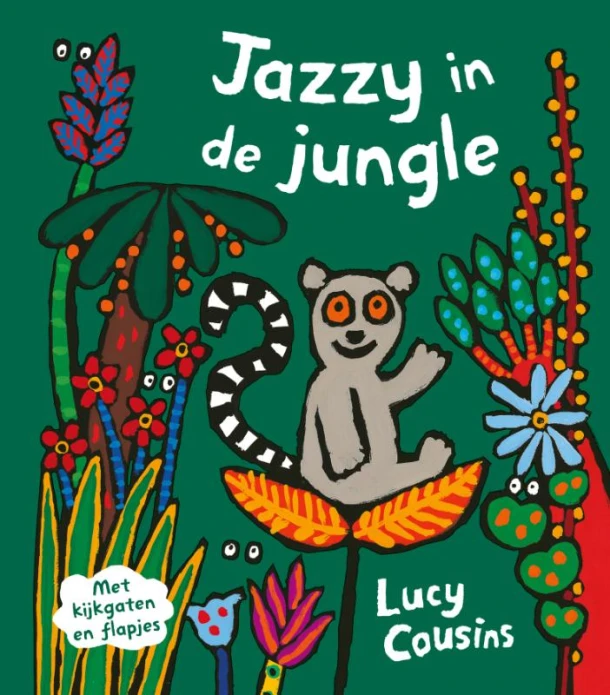 Jazzy in de jungle – Lucy Cousins – boek cover