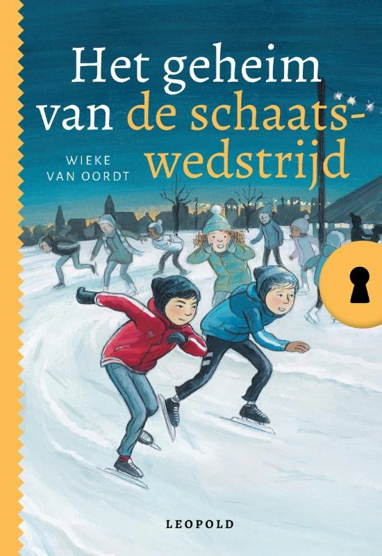 Het geheim van de schaatswedstrijd – Wieke van Oordt – boek cover