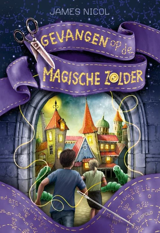 Gevangen op de magische zolder – James Nicol – boek cover