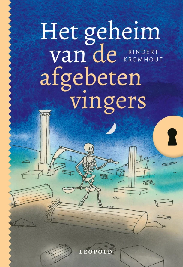 Het geheim van de afgebeten vingers – Rindert Kromhout – boek cover