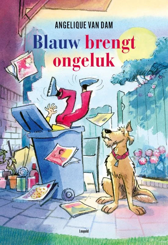 Blauw brengt ongeluk – Angelique van Dam – boek cover