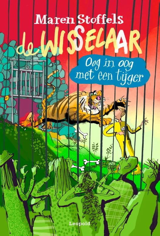 De Wisselaar - Oog in oog met een tijger – Maren Stoffels – boek cover