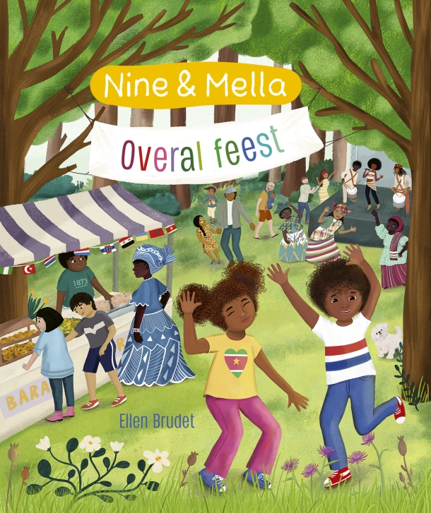 Overal feest – Ellen Brudet – boek cover
