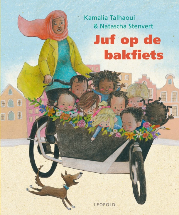 Juf op de bakfiets – Kamalia Talhaoui – boek cover