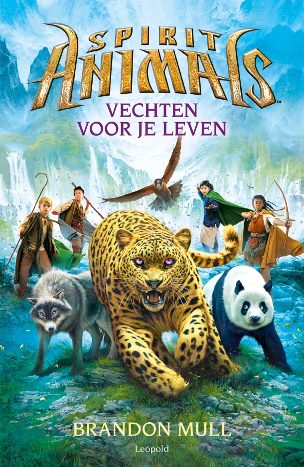 Spirit Animals 1 - Vechten voor je leven – Brandon Mull – boek cover