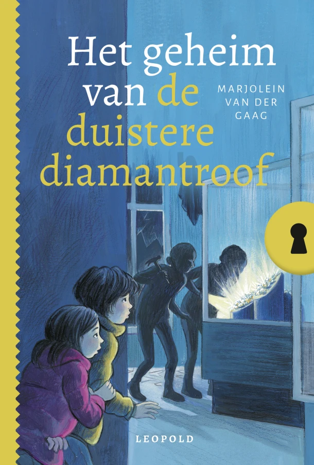 Het geheim van de duistere diamantroof – Marjolein van der Gaag – boek cover