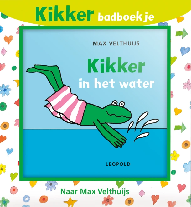 Kikker in het water – Max Velthuijs – boek cover