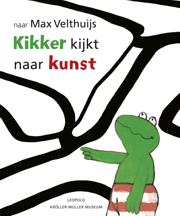 Kikker kijkt naar kunst – Max Velthuijs – boek cover