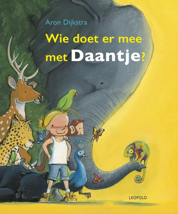 Wie doet er mee met Daantje? – Aron Dijkstra – boek cover