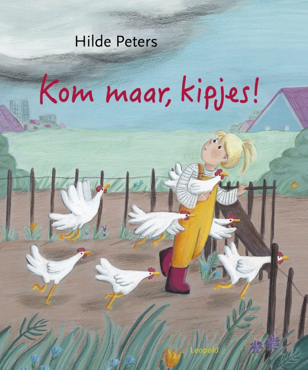 Kom maar, kipjes! – Hilde Peters – boek cover