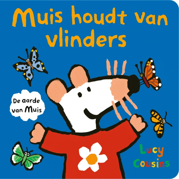 Muis houdt van vlinders – Lucy Cousins – boek cover