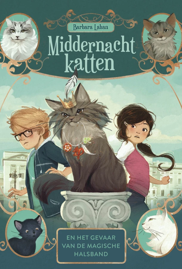 Middernachtkatten en het gevaar van de magische halsband – Barbara Laban – boek cover