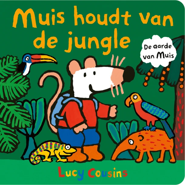 Muis houdt van de jungle – Lucy Cousins – boek cover