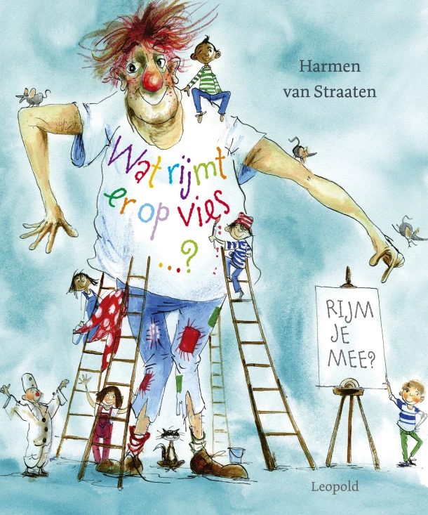 Wat rijmt er op vies? – Harmen van Straaten – boek cover
