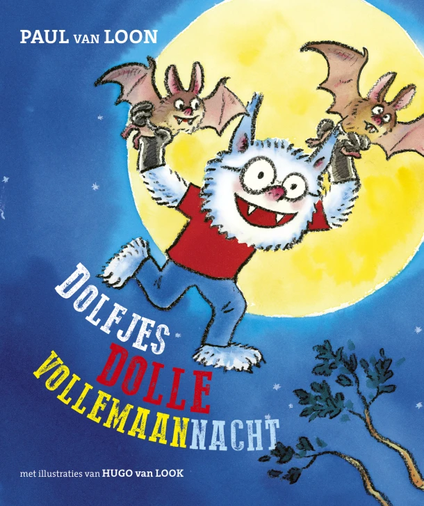 Dolfjes dolle vollemaannacht – Paul van Loon – boek cover