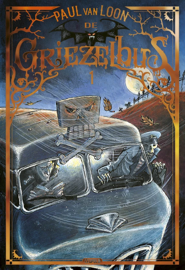 De Griezelbus 1 – Paul van Loon – boek cover