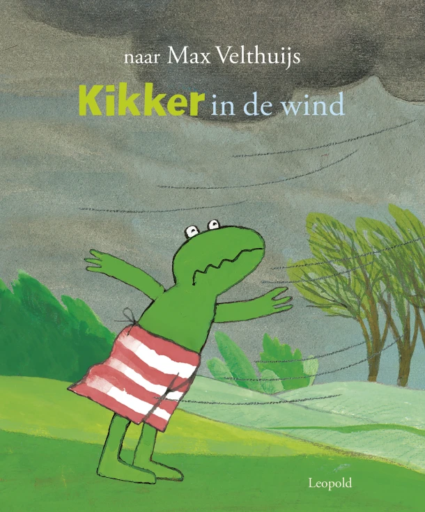 Kikker in de wind – Max Velthuijs – boek cover