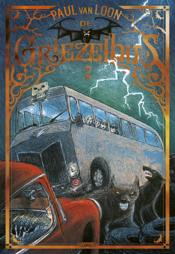 De Griezelbus – Paul van Loon – boek cover