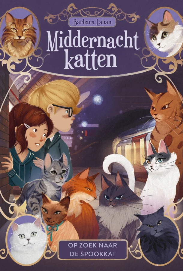 Op zoek naar de spookkat – Barbara Laban – boek cover