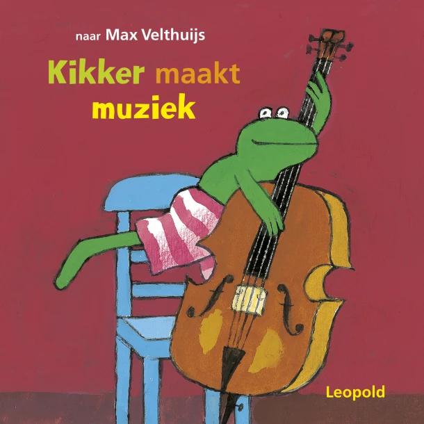 Kikker maakt muziek – Max Velthuijs – boek cover