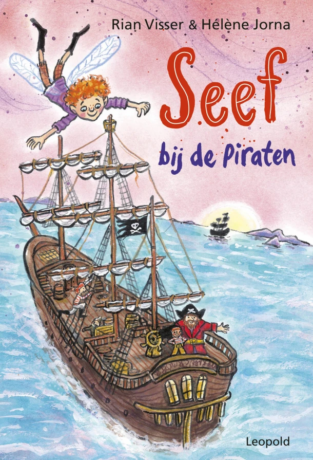 Seef bij de piraten – Rian Visser – boek cover