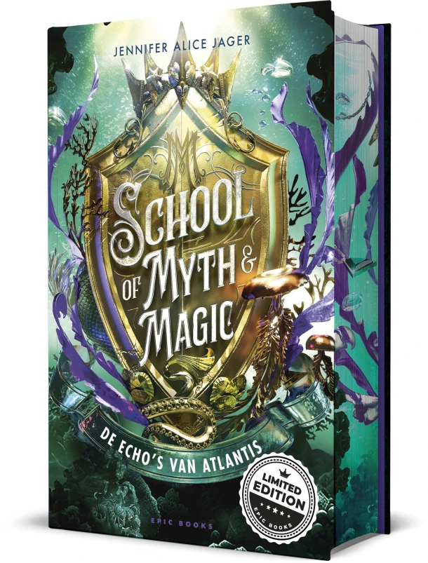 De echo's van Atlantis – Jennifer Alice Jager – boek cover