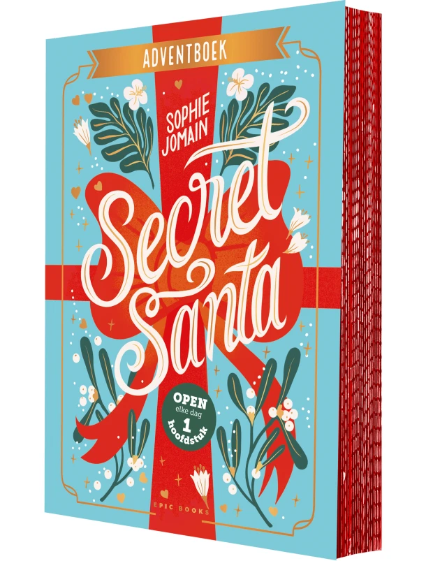Adventboek - Secret Santa – Sophie Jomain – boek cover