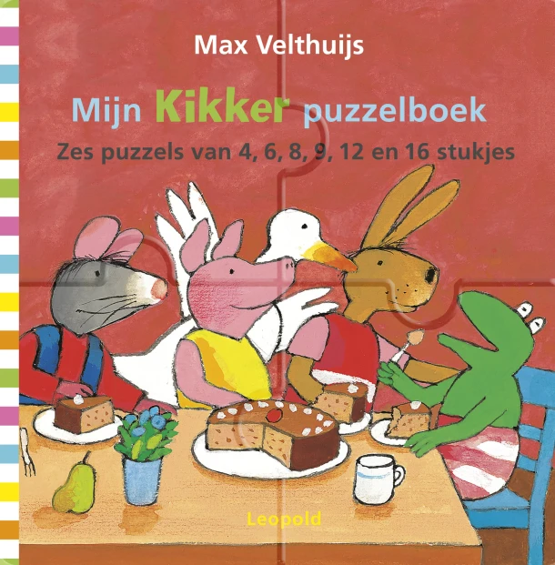 Mijn Kikker puzzelboek – Max Velthuijs – boek cover