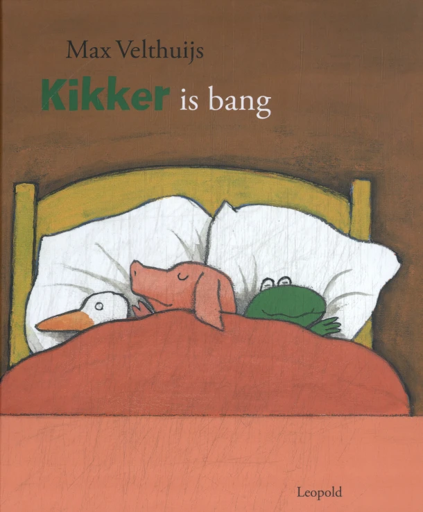 Kikker is bang – Max Velthuijs – boek cover