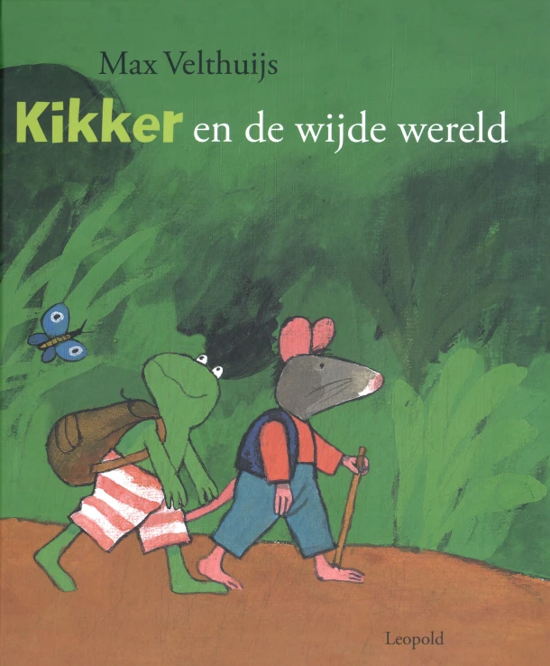 Kikker en de wijde wereld – Max Velthuijs – boek cover