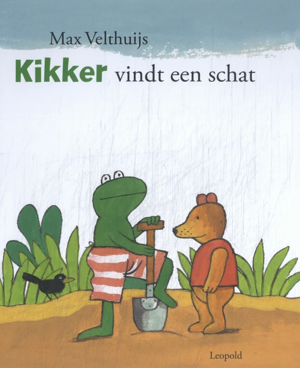 Kikker vindt een schat – Max Velthuijs – boek cover