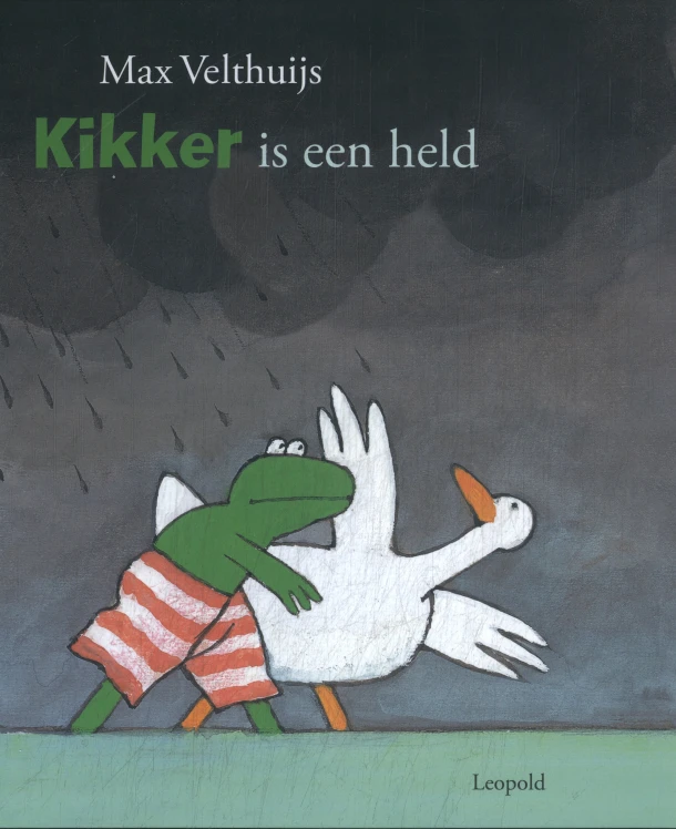 Kikker is een held – Max Velthuijs – boek cover