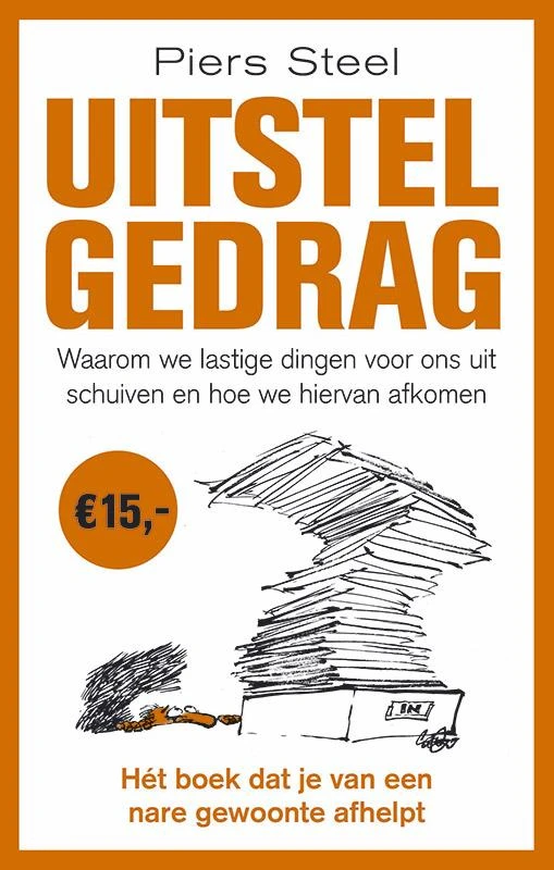Uitstelgedrag – Piers Steel – boek cover