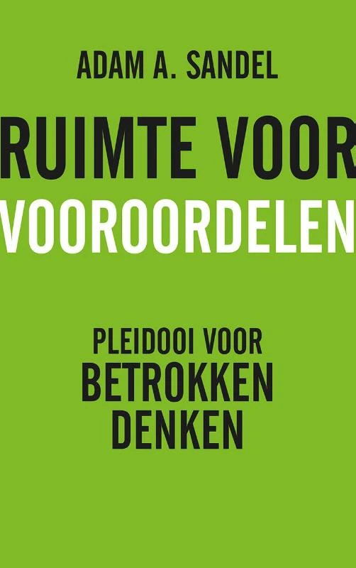 Ruimte voor vooroordelen – Adam A. Sandel – boek cover