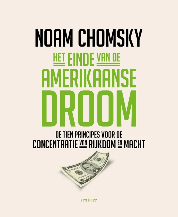 Het einde van de Amerikaanse droom (Midprice) ā Noam Chomsky ā boek cover