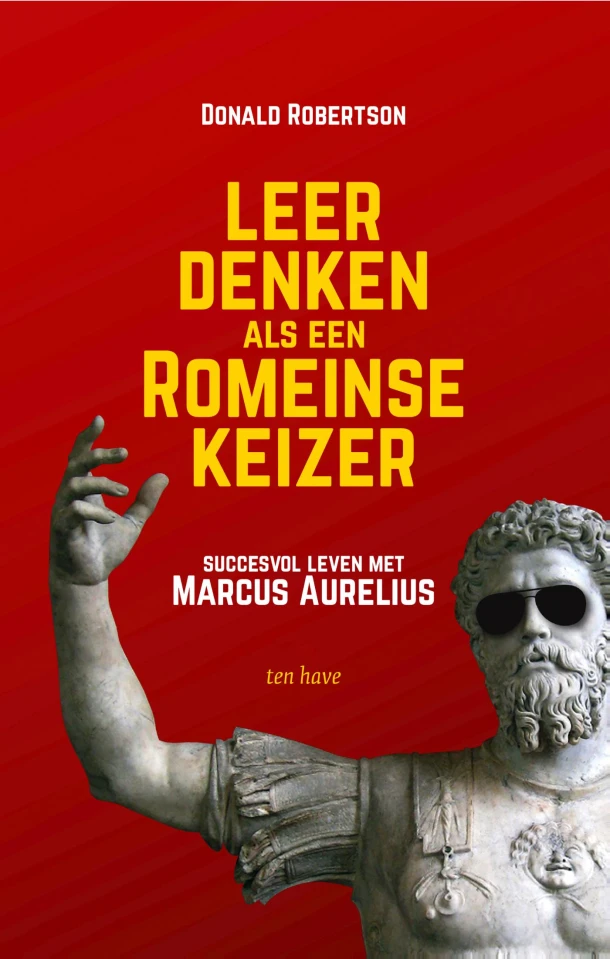 Leer denken als een Romeinse keizer – Donald Robertson – boek cover