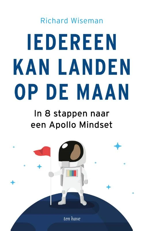 Iedereen kan landen op de maan – Richard Wiseman – boek cover