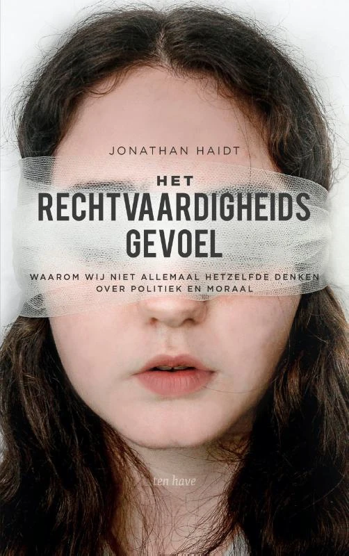Het rechtvaardigheidsgevoel – Jonathan Haidt – boek cover