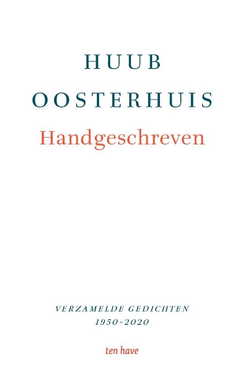 Handgeschreven – Huub Oosterhuis – boek cover
