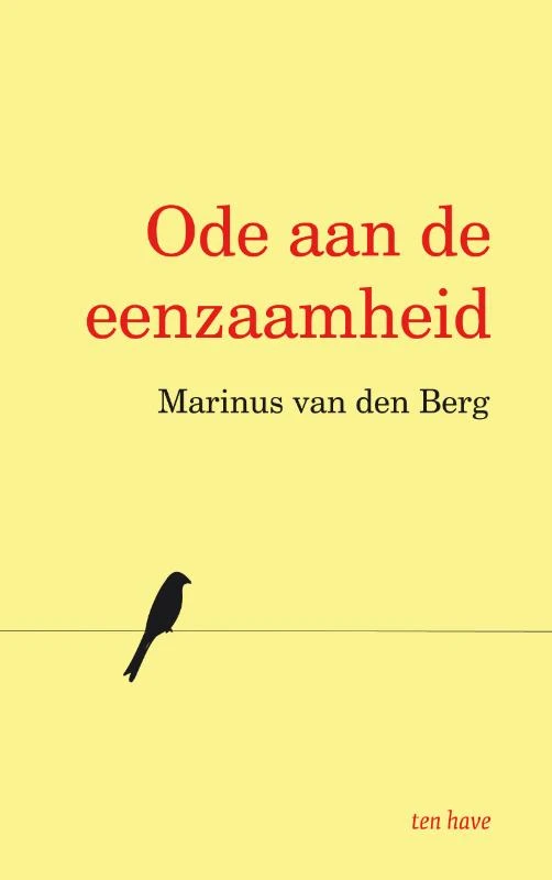 Ode aan de eenzaamheid – Marinus van den Berg – boek cover