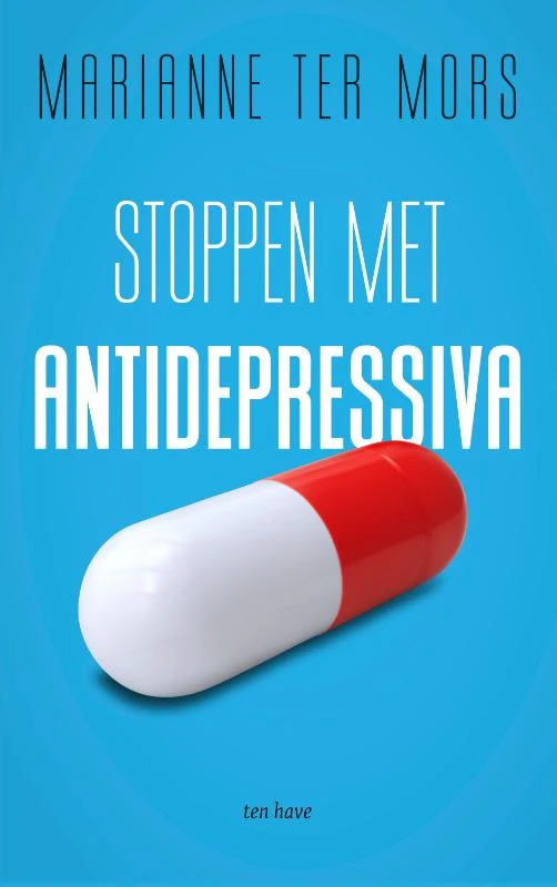 Stoppen met antidepressiva – Marianne ter Mors – boek cover