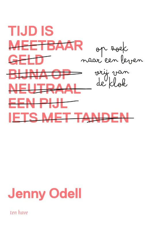 Tijd is – Jenny Odell – boek cover