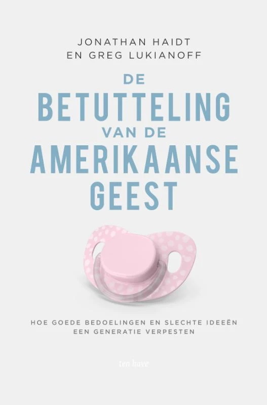 De betutteling van de Amerikaanse geest – Jonathan Haidt – boek cover